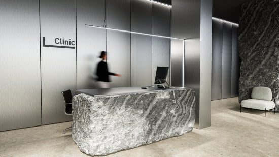 Lumines Profil Typ axel Rock Anthracite, lackiert