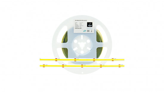LED Streifen 2400 LED 480 LED/m 24V COB 10W, Kalt Weiß