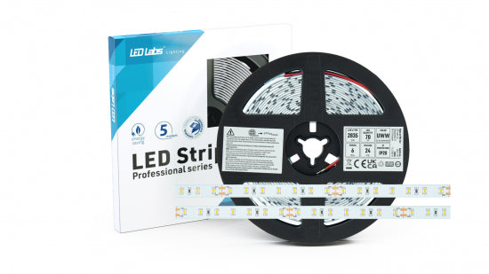 LED Streifen PRO 3Y 24V 350 LED 2835 SMD 6W NW RA90