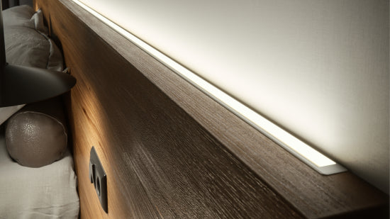 Lumines Profil Typ J Inox, eloxiert