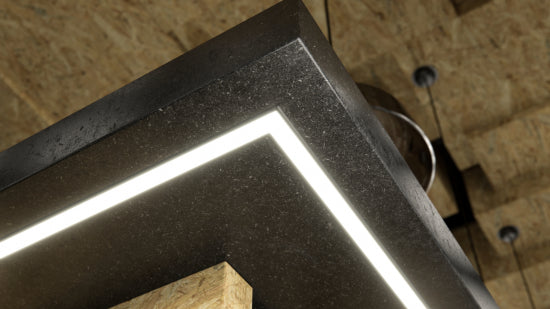 Lumines Profil Typ B Inox, eloxiert