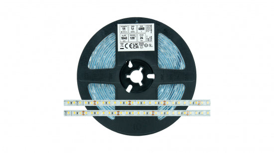 LED Streifen 600 LED 2835 SMD 24V NW RA80 IP65HS