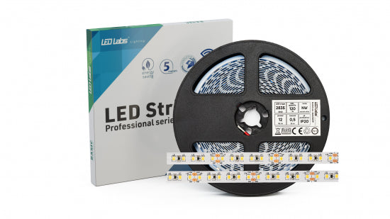LED Streifen PRO 3YB 12V 600 LED 2835 SMD 12W, Kalt Weiß IP65HS