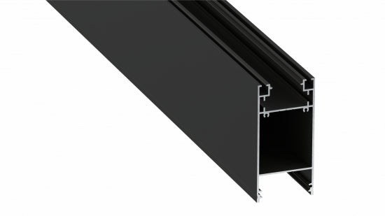 Lumines Profil Typ Dulio Schwarz, lackiert