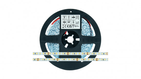 LED Streifen 600 LED 2835 SMD 24V NW RA80