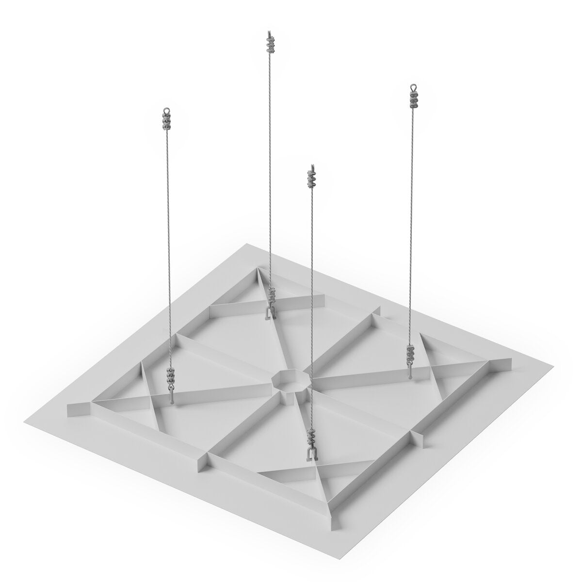 KLUŚ Aufhängungsbasis SQ suspendiert – Detail-/Anwendungsbild