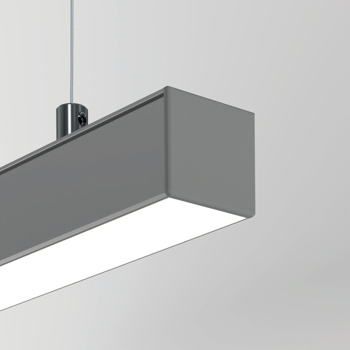 KLUŚ Endkappe LIPOD, grau, PP – Detail-/Anwendungsbild