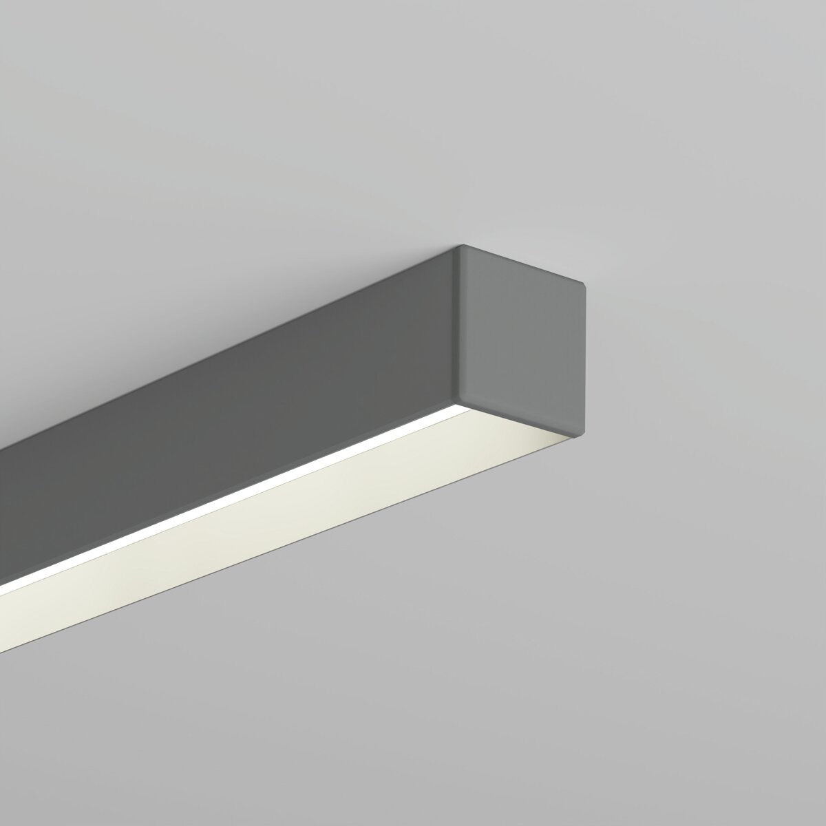 KLUŚ Endkappe MICRO-G, grau, ABS – Detail-/Anwendungsbild