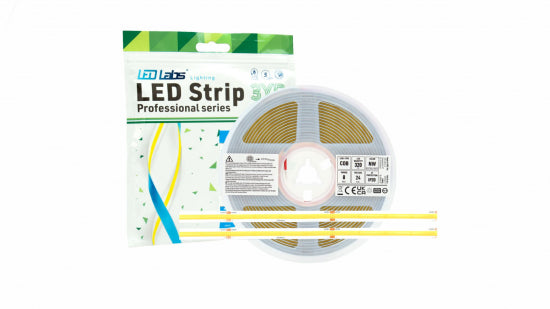 LED Streifen PRO 3YB 24V 1600 LED COB 8W WW