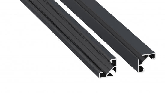 Lumines Profil Typ ajar Rock Anthracite, lackiert