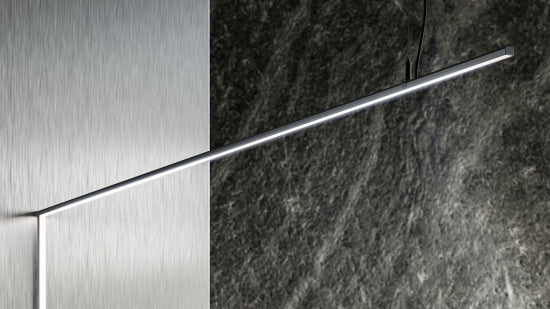 Lumines Profil Typ axel Rock Anthracite, lackiert