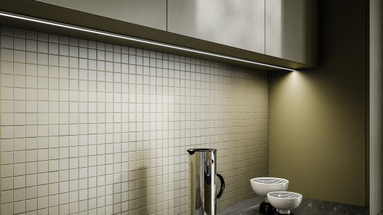 Lumines Profil Typ atom Schwarz, eloxiert