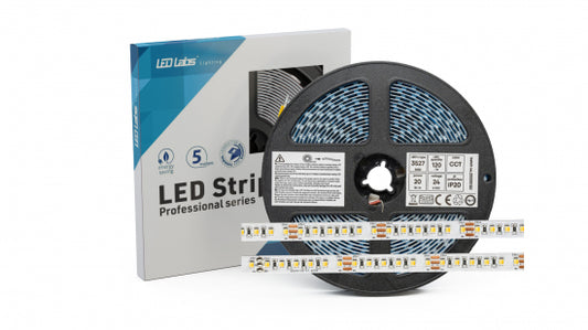LED Streifen PRO 3Y 12V 300 LED 2835 SMD 6W, Neutralweiß RA95