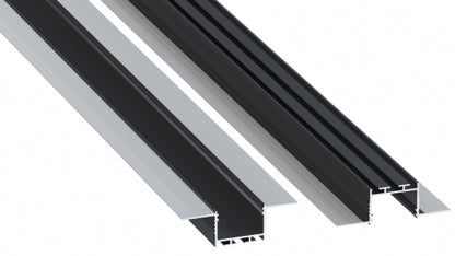 Lumines Profil Typ akin Rock Anthracite, lackiert