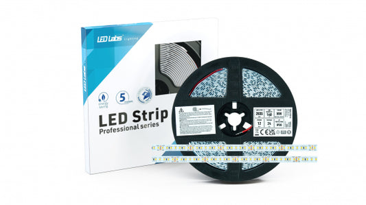 LED Streifen PRO 3Y 24V 700 LED 2835 SMD 12W UWW RA90