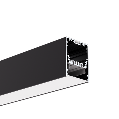 Profil MOD-50, schwarz eloxiert – Produktbild