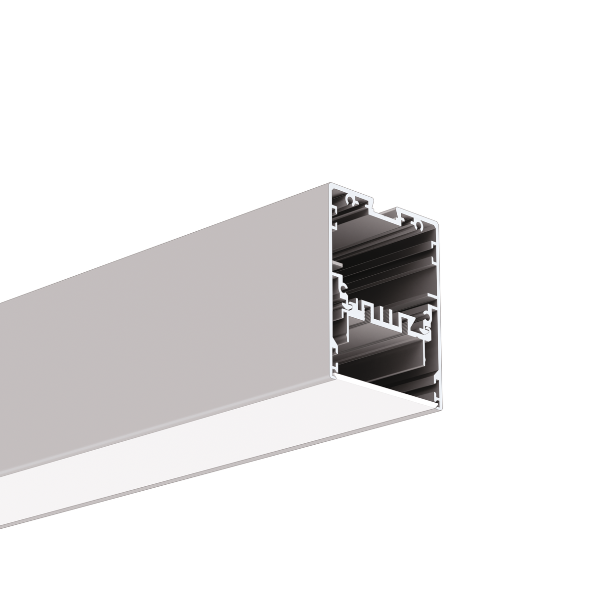 Profil MOD-50, silber eloxiert – Produktbild