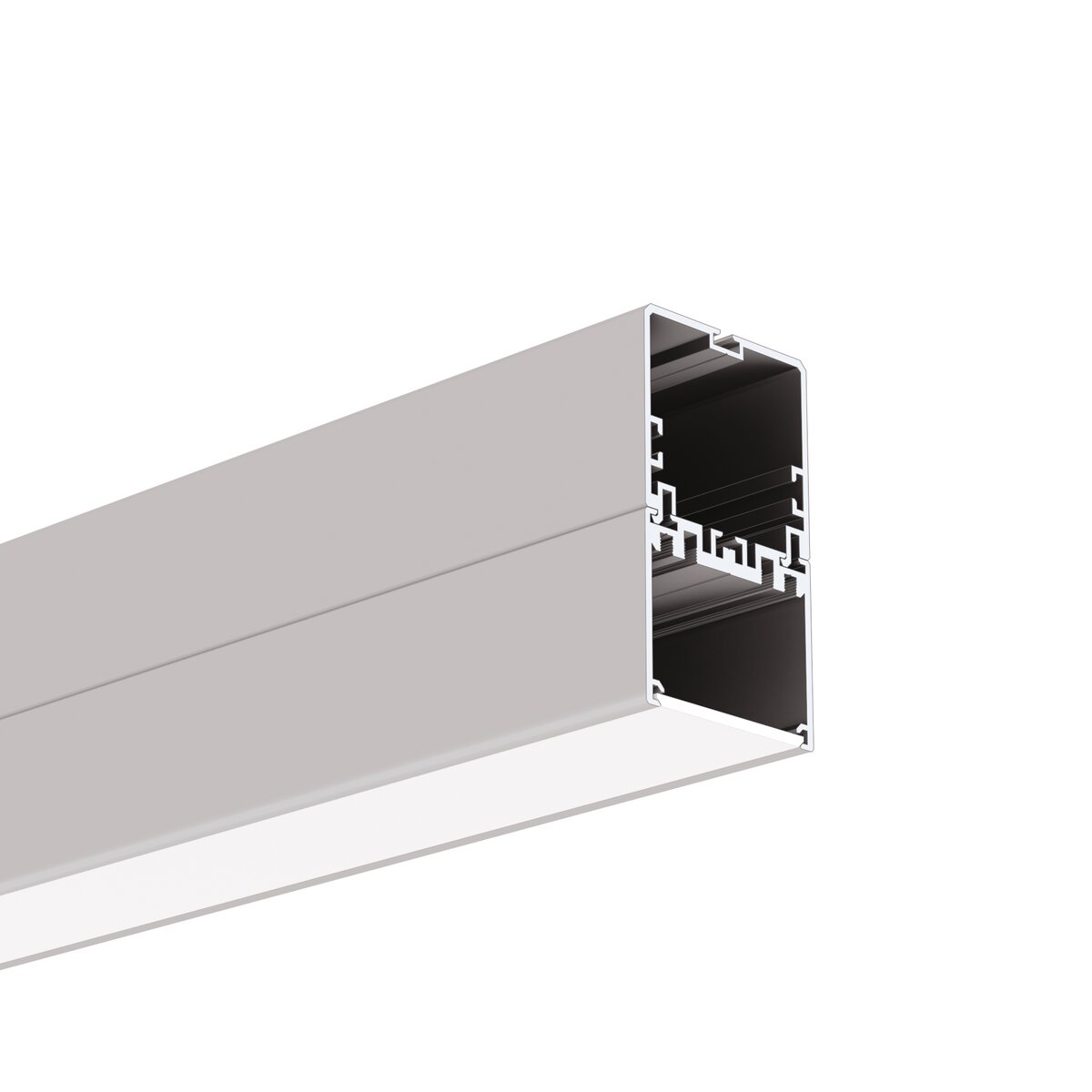 Profil 4050-W, silber eloxiert – Produktbild