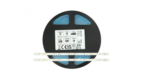 LED Streifen 300 LED 2835 SMD 12V 4.8W 6000K IP65ST
