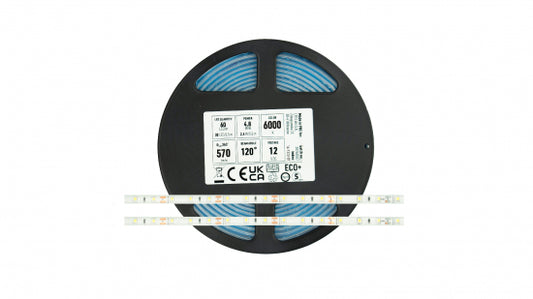 LED Streifen 300 LED 2835 SMD 12V 4.8W 6000K IP65ST