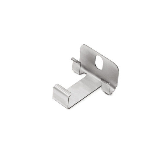 KLUŚ Befestigungsclip PDS-STN-90D, silbern, rostfreier Stahl – Produktbild