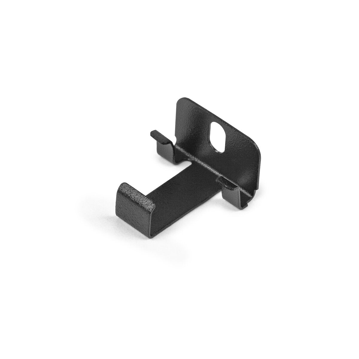KLUŚ Befestigungsclip PDS-STN-90D, schwarz, rostfreier Stahl – Produktbild