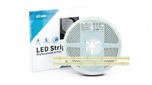 LED Streifen PRO 3Y 24V 2640 LED COB 10W NW RA90 IP67