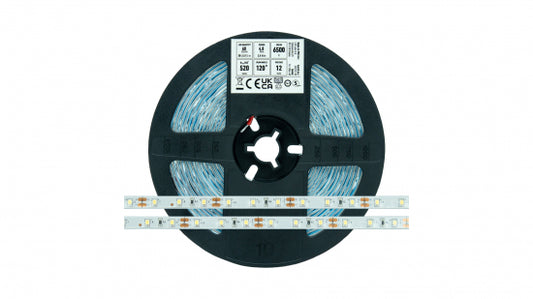 LED Streifen 300 LED 2835 SMD 12V CW RA80 IP65HS