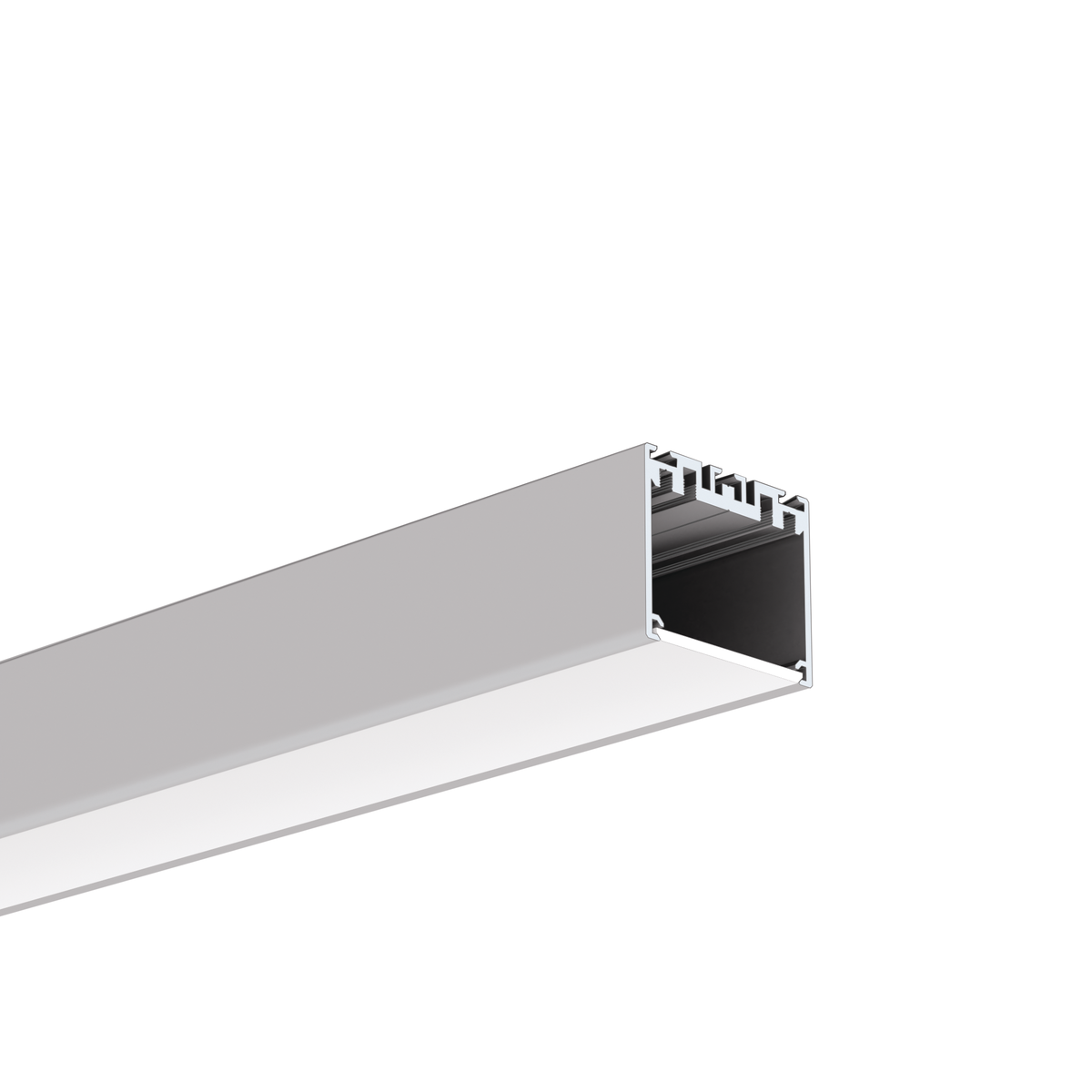 Profil 4050-O, silber eloxiert – Produktbild
