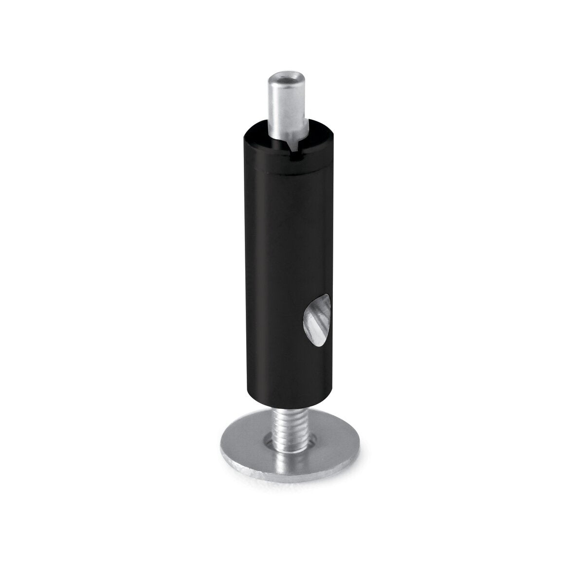 KLUŚ Befestigung M4-12, schwarz, rostfreier Stahl, Messing, Nylon – Produktbild