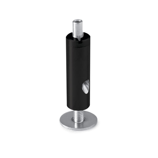 KLUŚ Befestigung M4-12, schwarz, rostfreier Stahl, Messing, Nylon – Produktbild