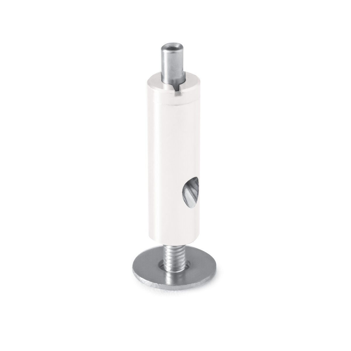 KLUŚ Befestigung M4-12, weiß, rostfreier Stahl, Messing, Nylon – Produktbild
