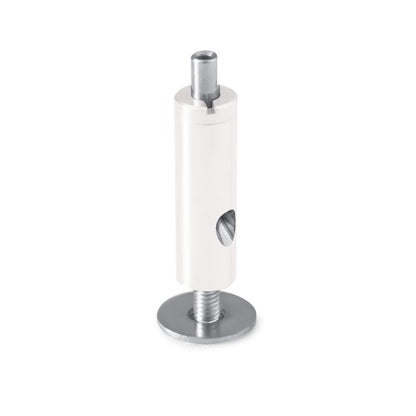 KLUŚ Befestigung M4-12, weiß, rostfreier Stahl, Messing, Nylon – Produktbild