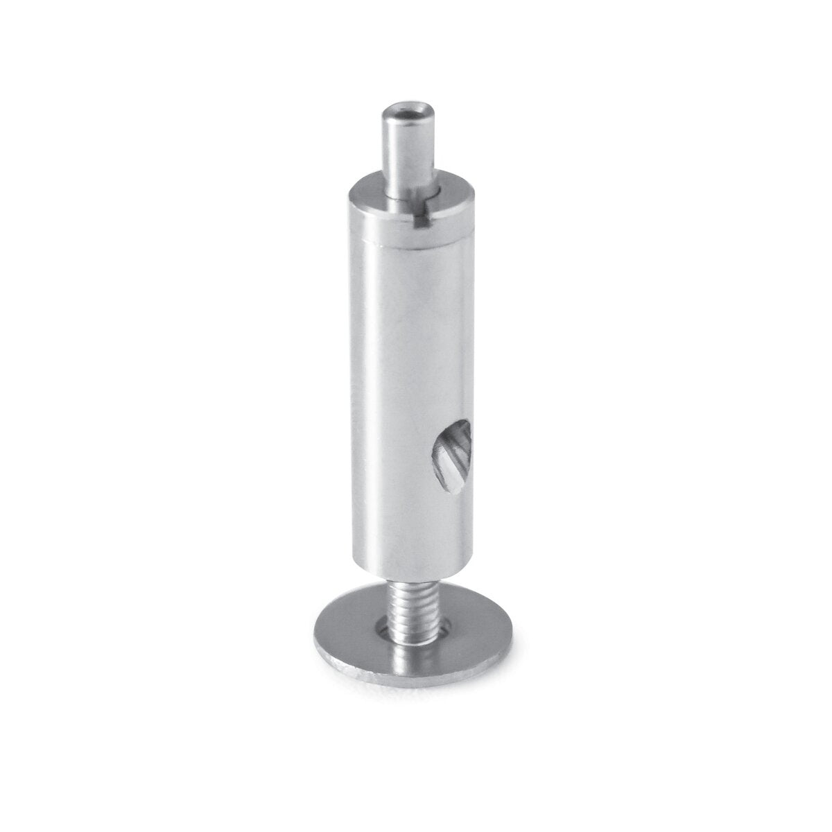 KLUŚ Befestigung M4-12, silbern, rostfreier Stahl, Messing, Nylon – Produktbild