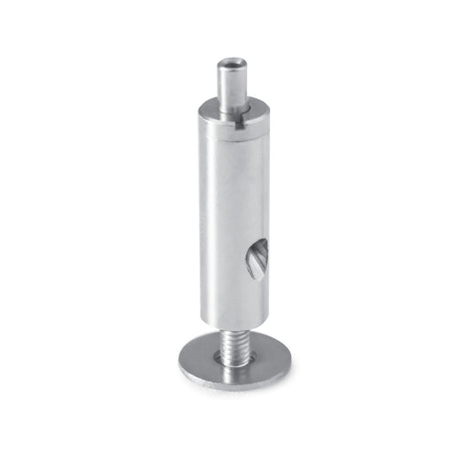 KLUŚ Befestigung M4-12, silbern, rostfreier Stahl, Messing, Nylon – Produktbild