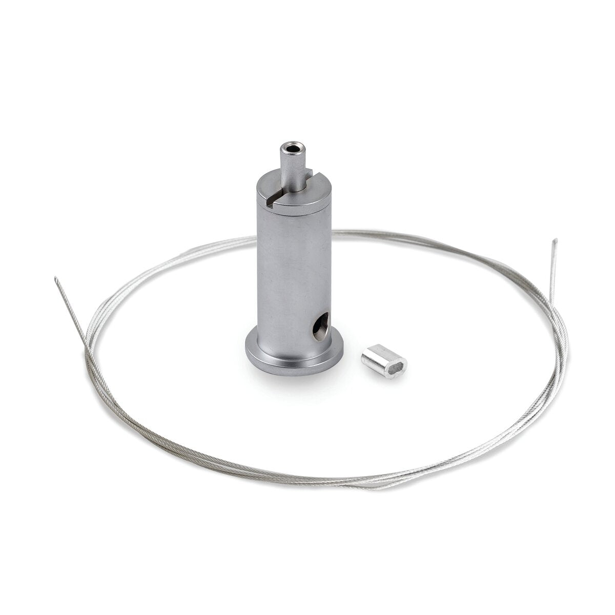 KLUŚ Befestigungsset RG-1, silbern, Messing – Produktbild