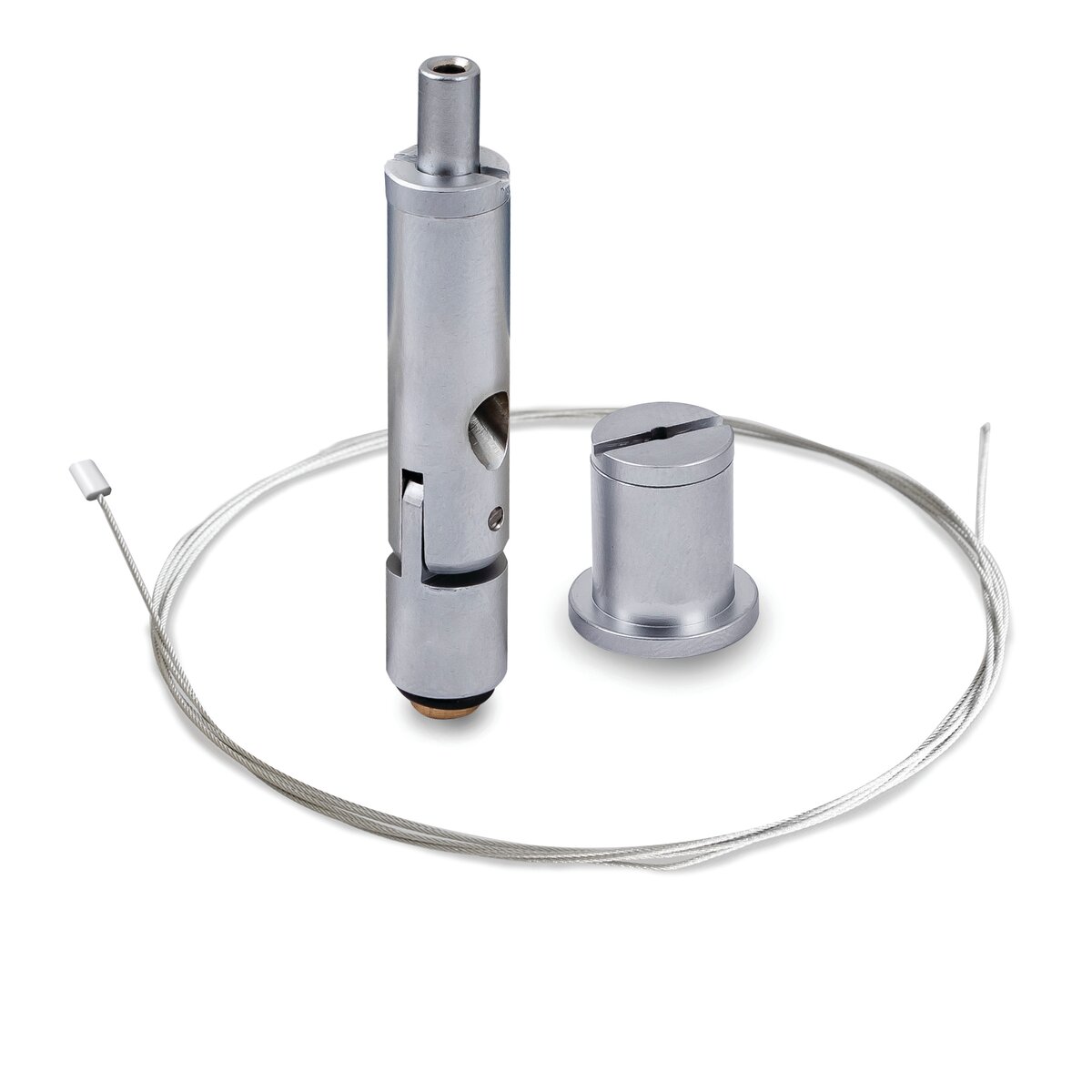 KLUŚ Befestigungsset RD-2, silbern, Messing – Produktbild