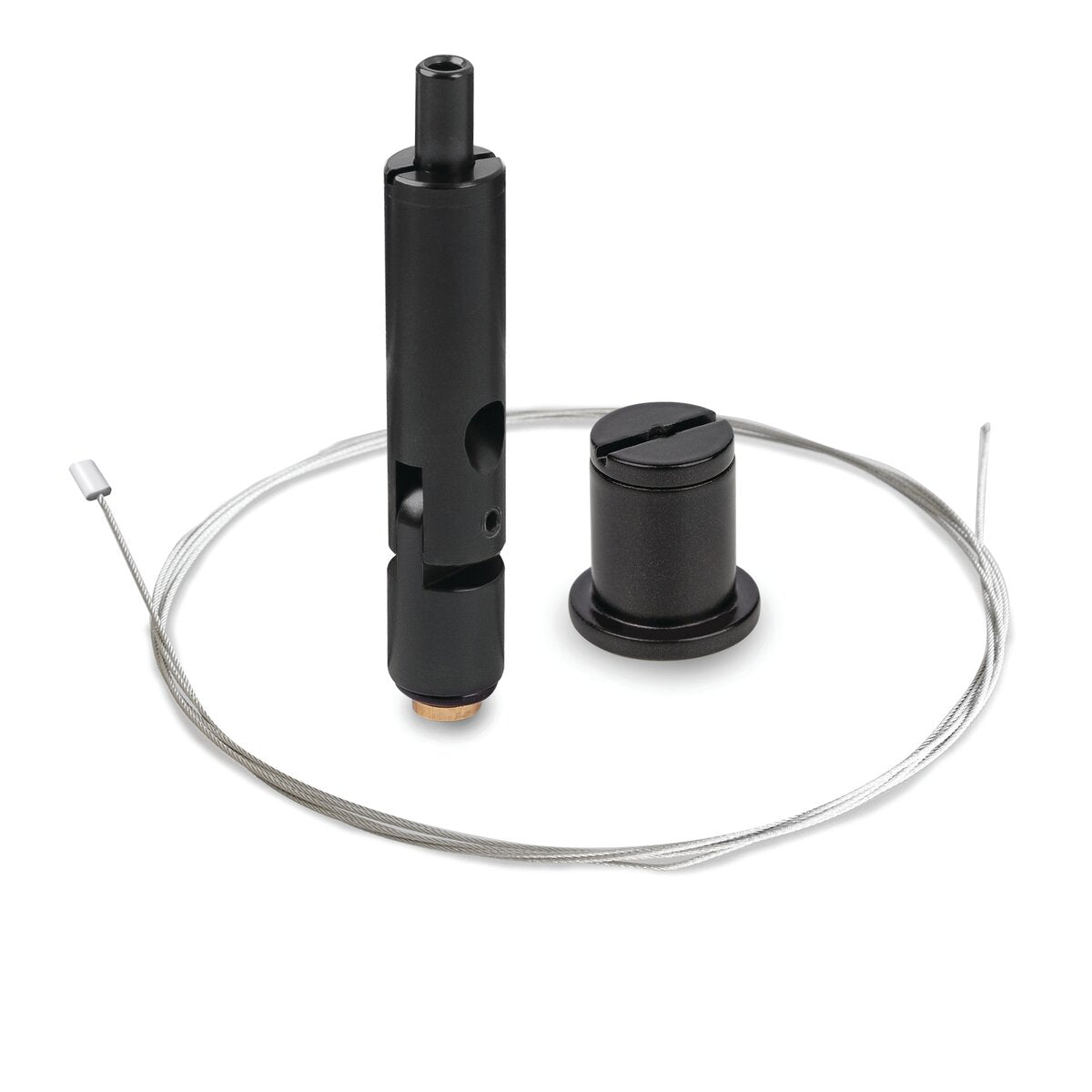 KLUŚ Befestigungsset RD-2, schwarz, Messing – Produktbild