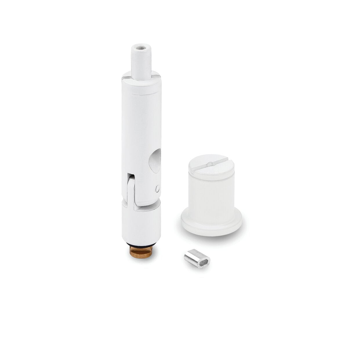 KLUŚ Befestigungsset RD-4, weiß, Messing – Produktbild