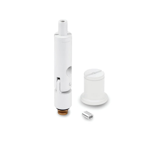 KLUŚ Befestigungsset RD-4, weiß, Messing – Produktbild