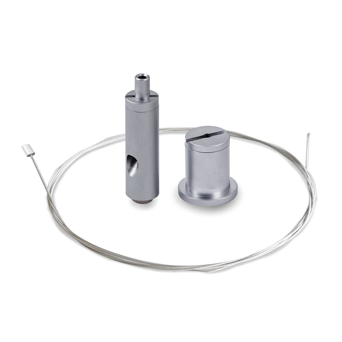 KLUŚ Befestigungsset RD-1, silbern, Messing – Produktbild
