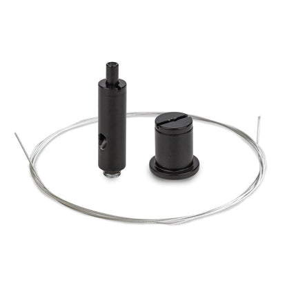 KLUŚ Befestigungsset RD-1, schwarz, Messing – Produktbild