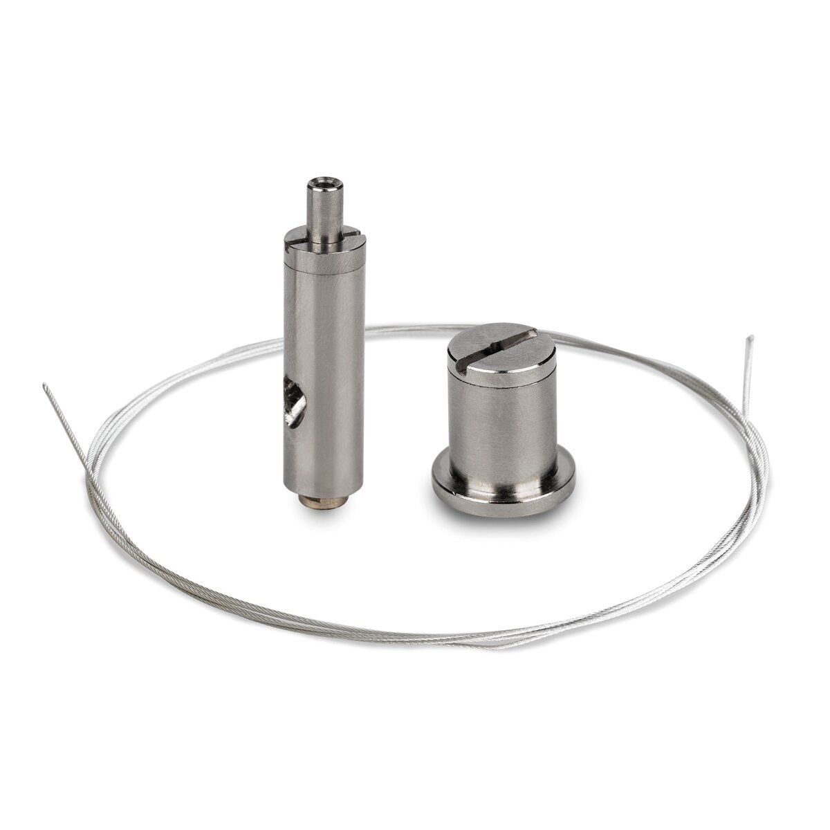 KLUŚ Befestigungsset RD-1, silbern, Messing – Produktbild