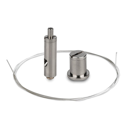 KLUŚ Befestigungsset RD-1, silbern, Messing – Produktbild