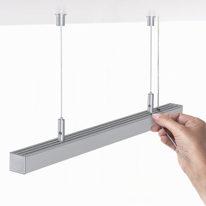 KLUŚ Befestigungsset RD-3, silbern, Messing – Detail-/Anwendungsbild