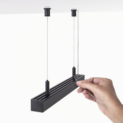 KLUŚ Befestigungsset RD-3, schwarz, Messing – Detail-/Anwendungsbild
