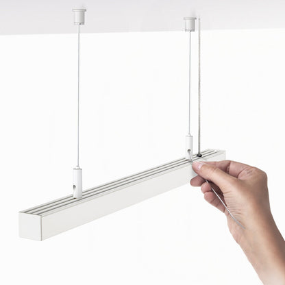 KLUŚ Befestigungsset RD-3, weiß, Messing – Detail-/Anwendungsbild