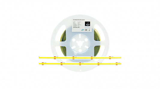 LED Streifen 2400 LED 480 LED/m 24V COB 10W, Kalt Weiß