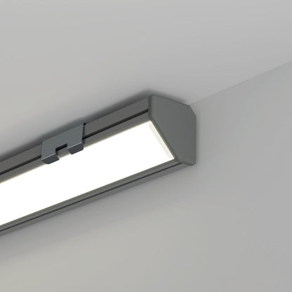 KLUŚ Endkappe 45-16, grau, PP – Detail-/Anwendungsbild