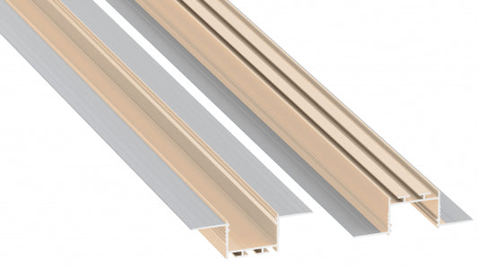 Lumines Profil Typ akin Light Ivory, lackiert
